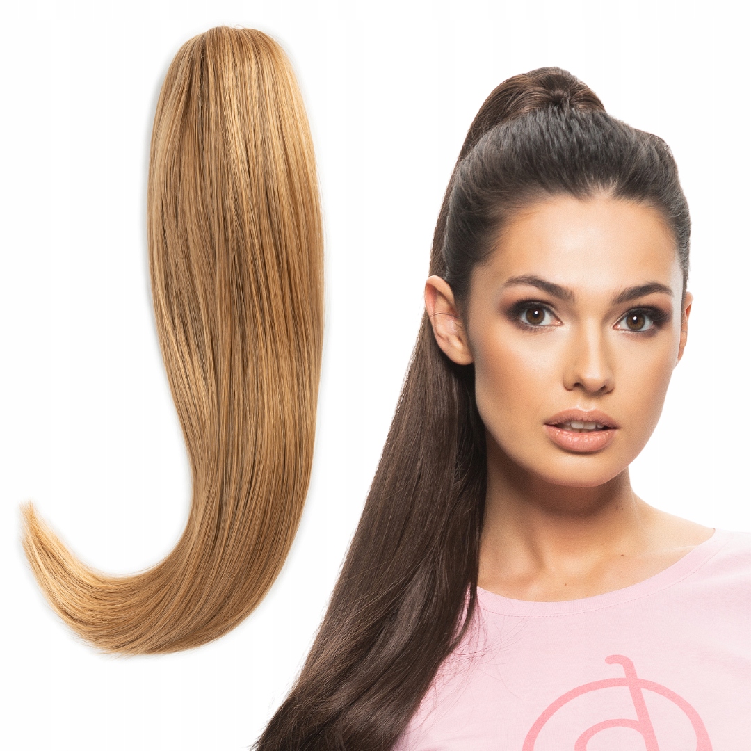 Kucyk připínací spona 50 cm blond #26/18/27