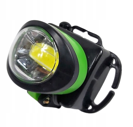 Latarka Czołowa Lampka Na Głowę 5W Led Cob Pasek Czołówka Na Baterie