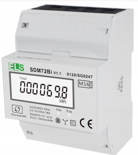 

Licznik Energii Elektrycznej 3-F Dwukierunkowy MID