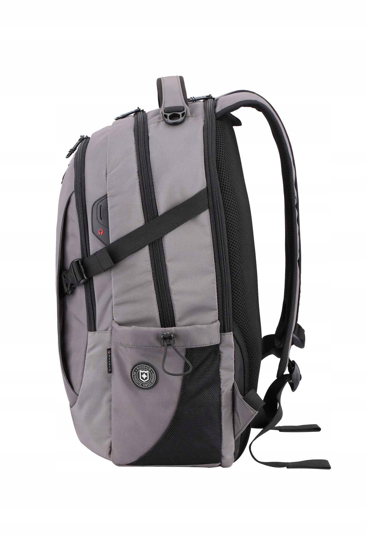 PLECAK SWISS RUIGOR SZARY 15,6" Materiał dominujący inny