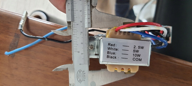 TRANSFORMATOR GŁOŚNIKOWY 110V LUB 70V RADIOWĘZŁOWY Marka Tonsil