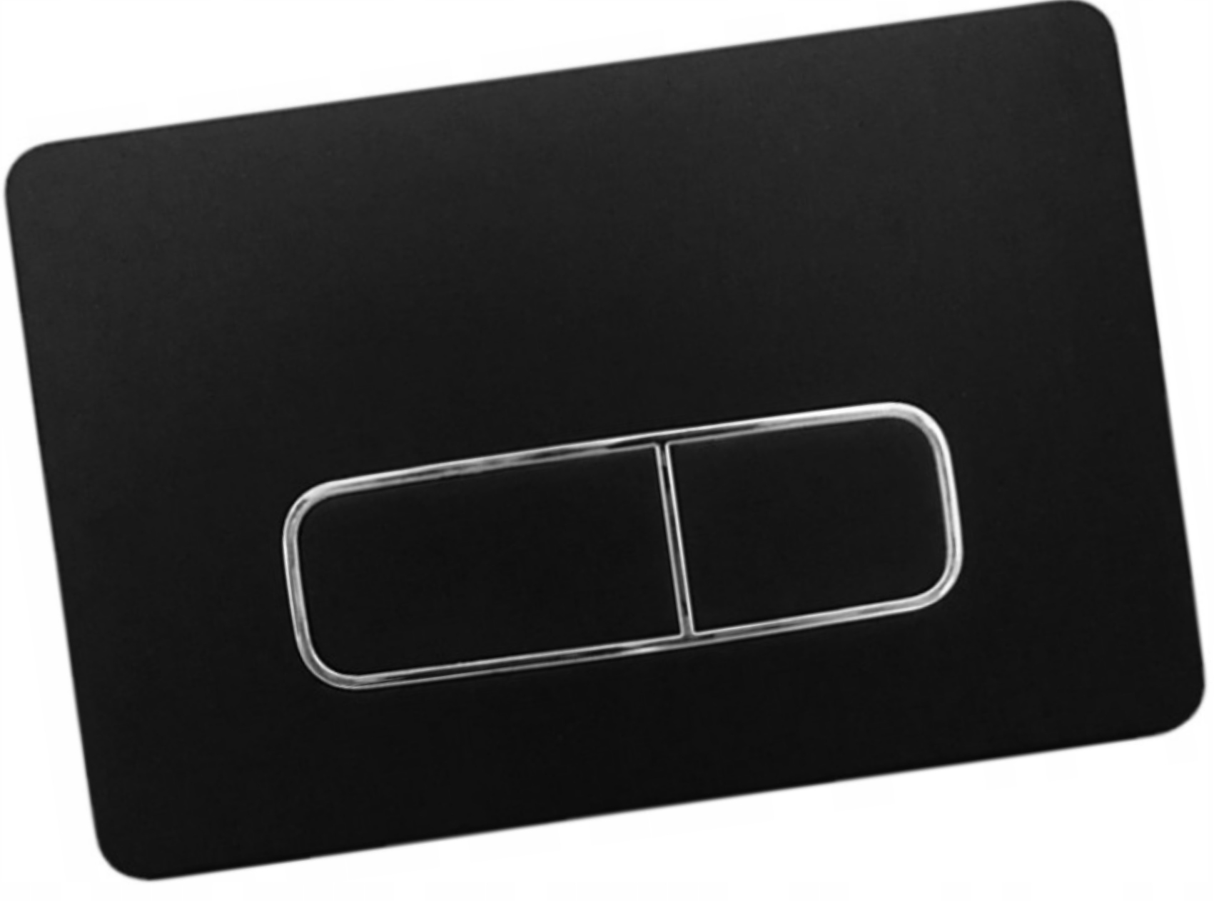 Splachovací tlačítko M, černý matný chrom pro Wc stojan Kolo Technic Gt