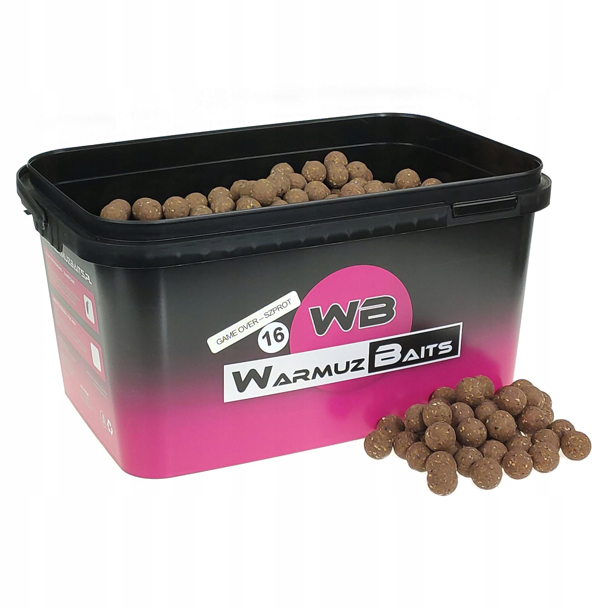 Warmuz Baits Game Over Boilies šprota 3kg 16mm