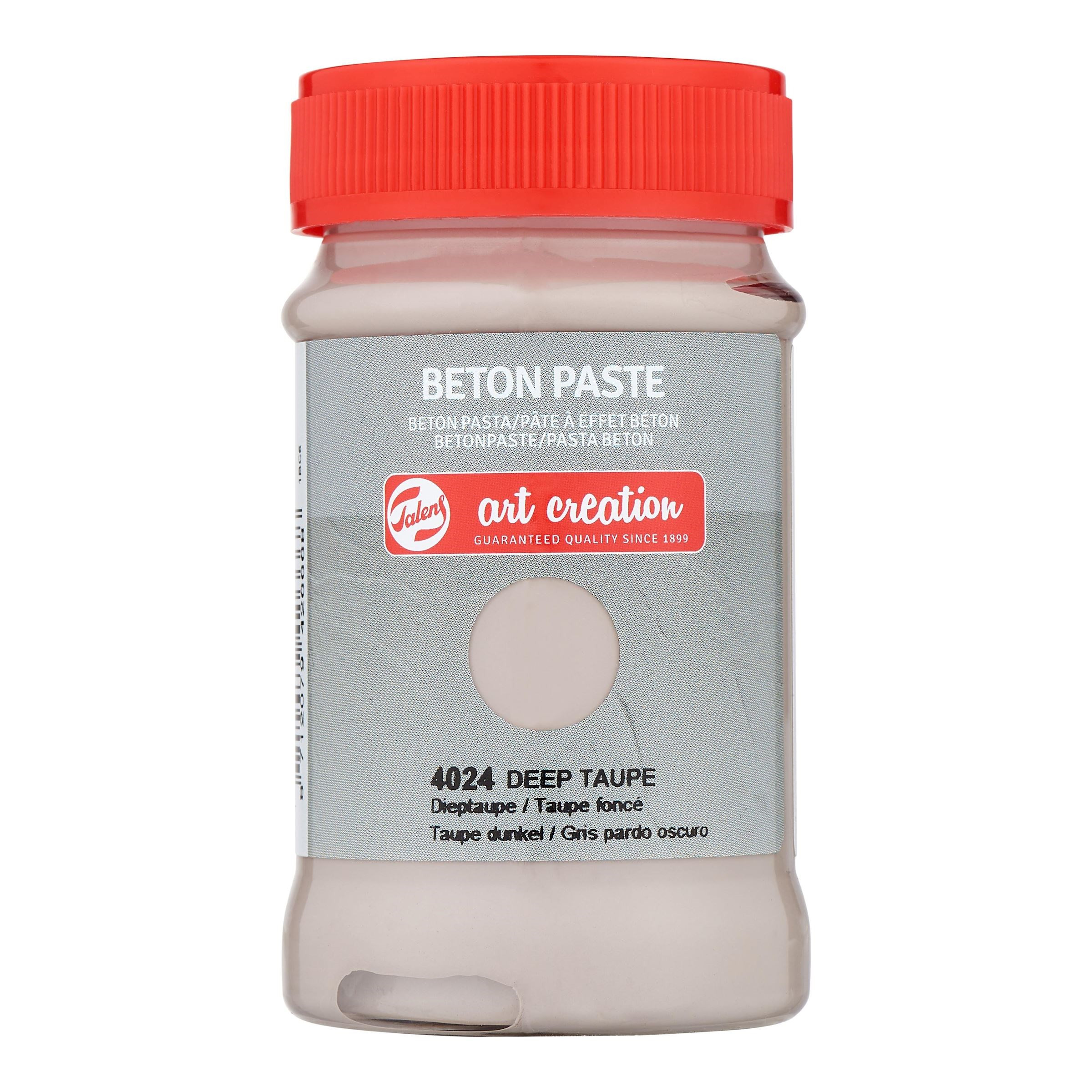Farba pasta efekt betonu Talens Deep Taupe