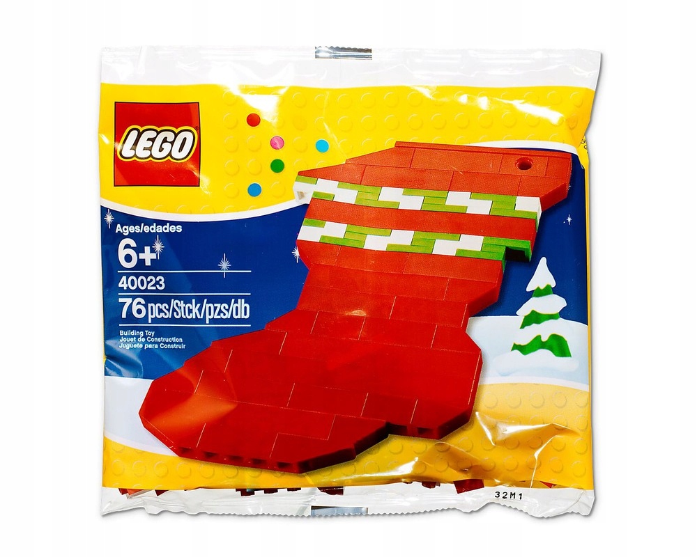 40023 Lego Skarpeta Świąteczna Mikołaj Święta polybag Misb 2011