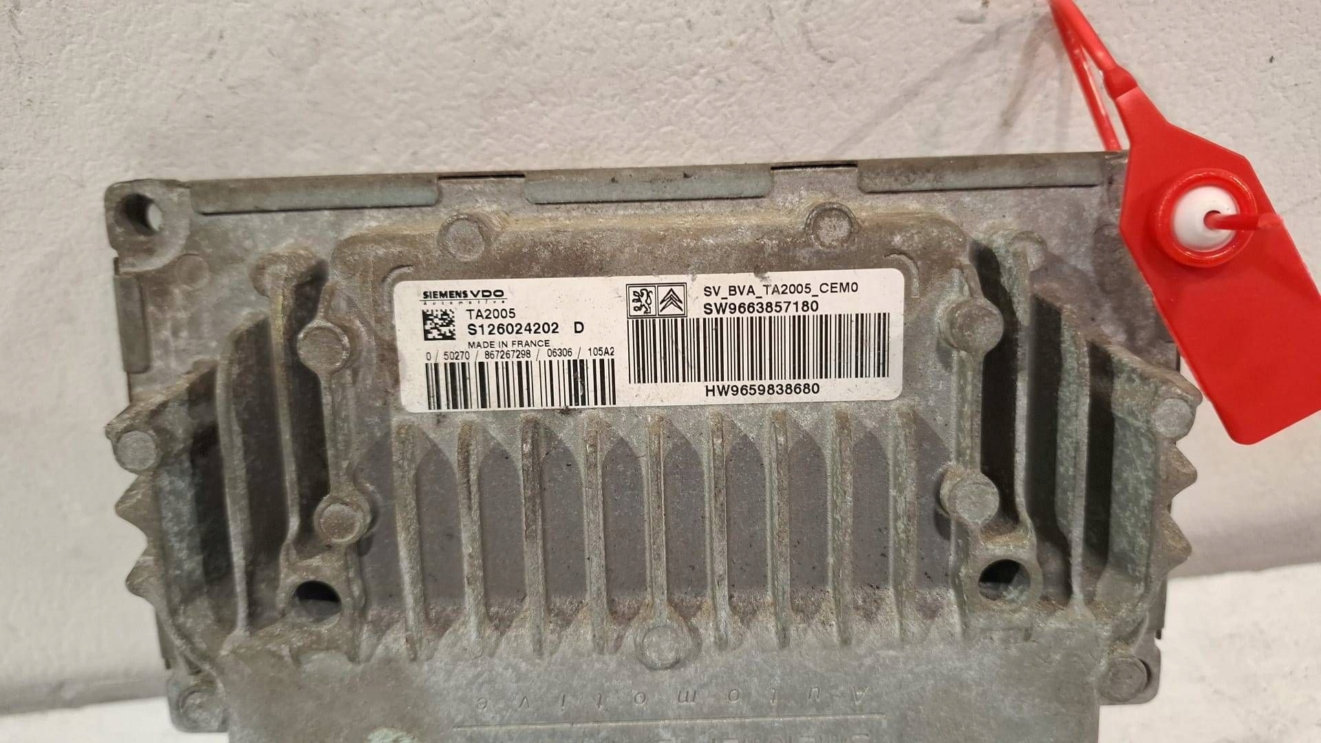 Bedienteil Computer Getriebe getriebe S126024202D Citroen Peugeot