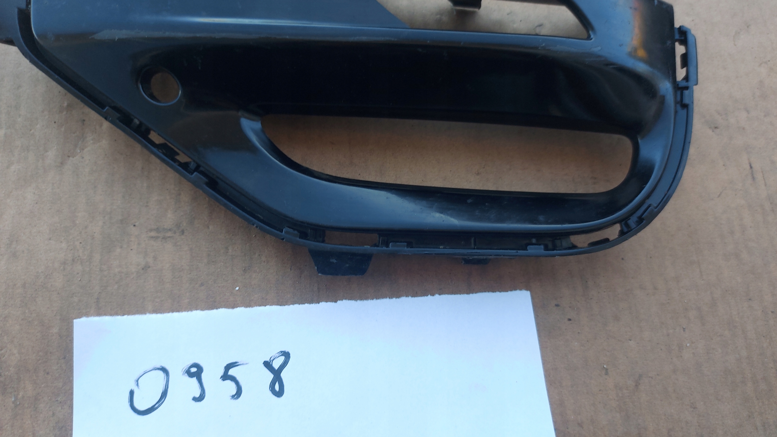 moulding grid of a bumper right right front BMW X5 G05 m-packet