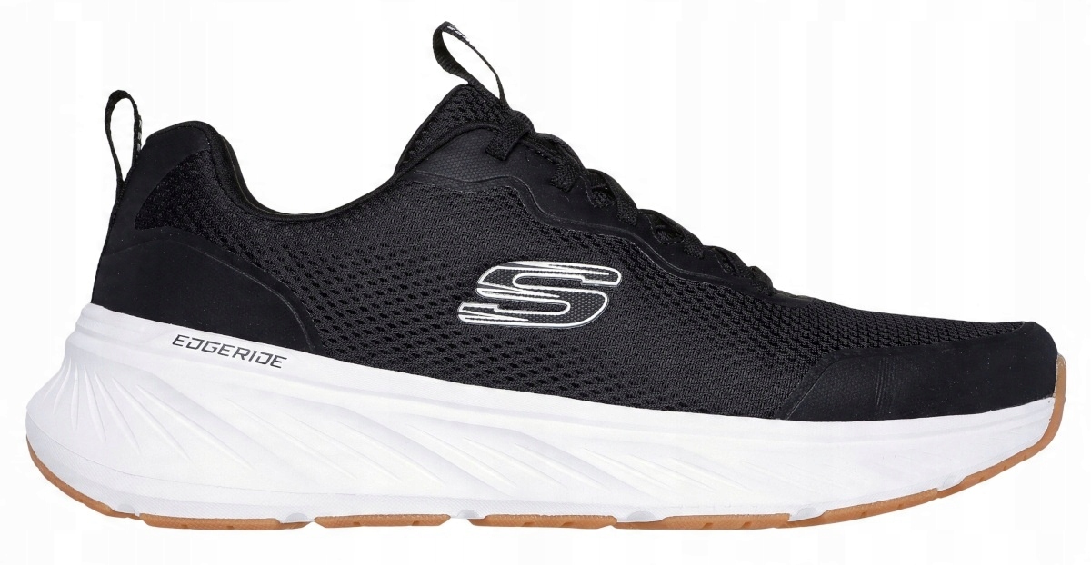 Černé Pánské Sportovní Boty S Lehkou Síťkou Na Běhání Skechers 44