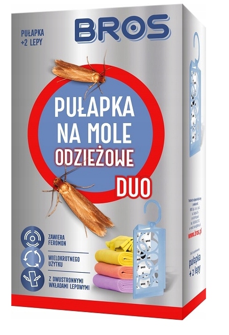 

Bros Pułapka Na Mole Odzieżowe Duo Wkłady