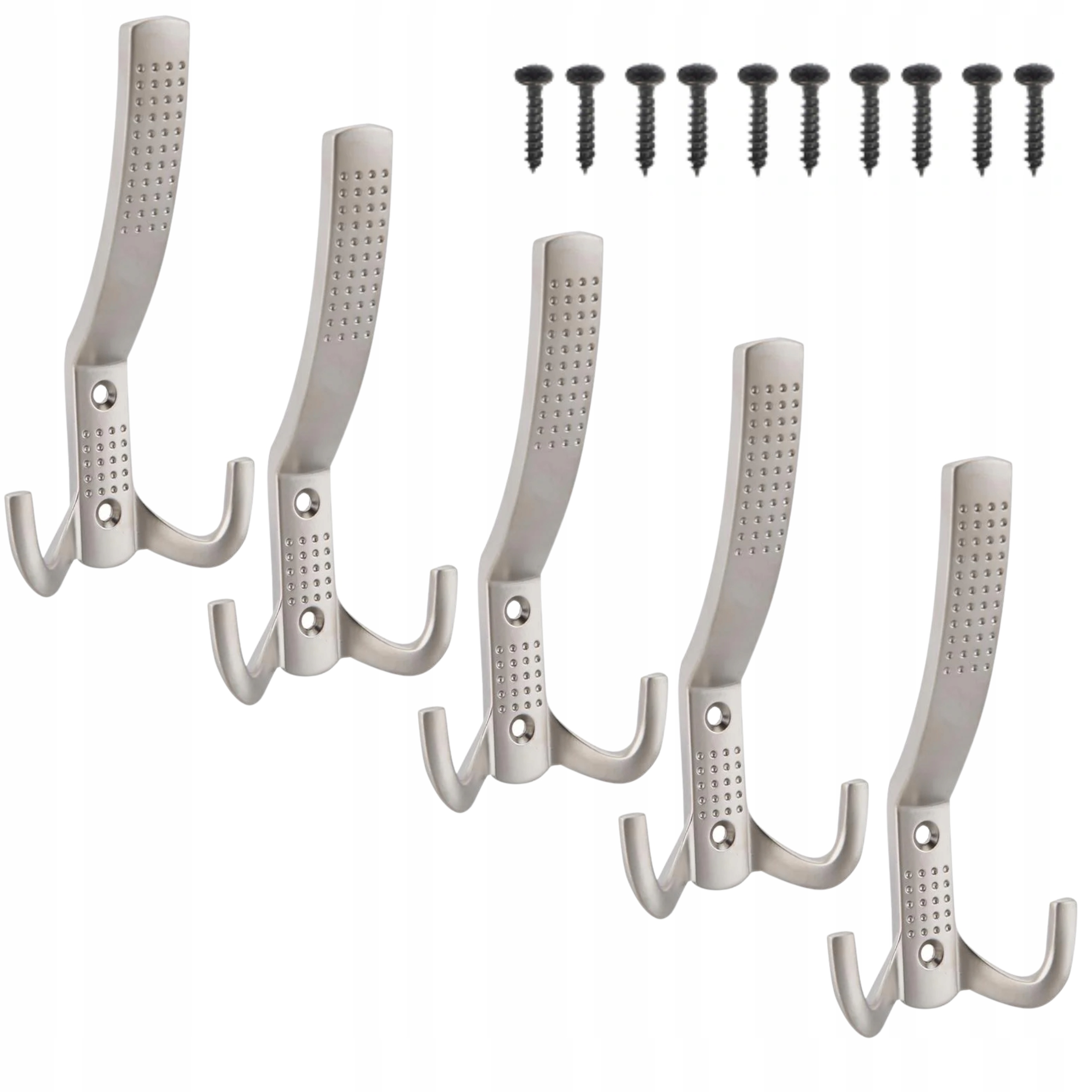 

Wieszaki Meblowe Satyna Haczyki Na Ubrania 5 szt