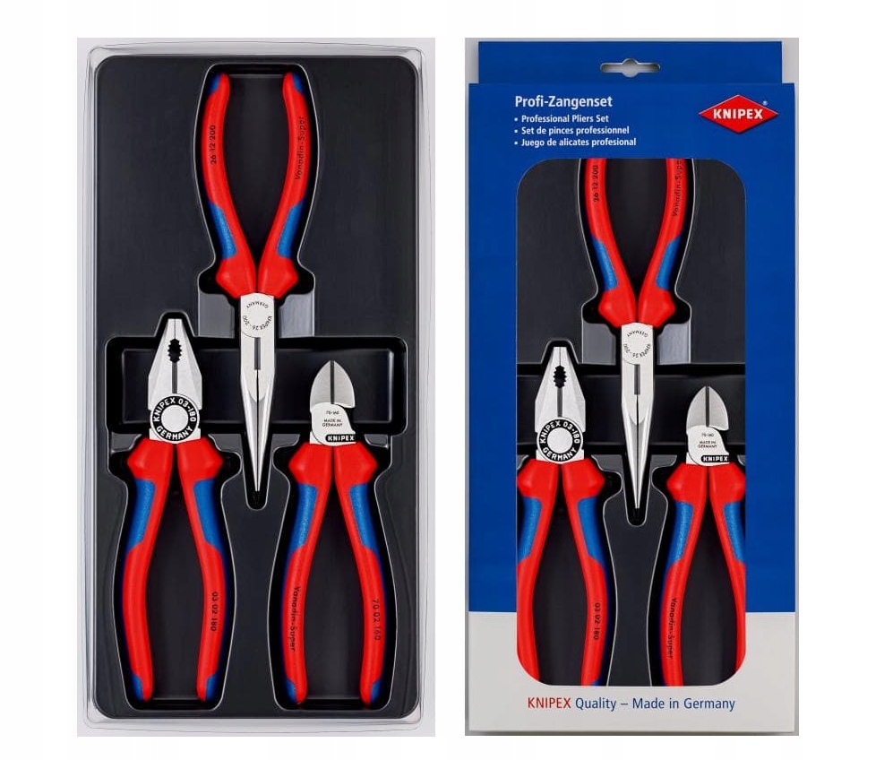 

Knipex Zestaw Szczypiec Do Prac Warsztatowych 3SZT