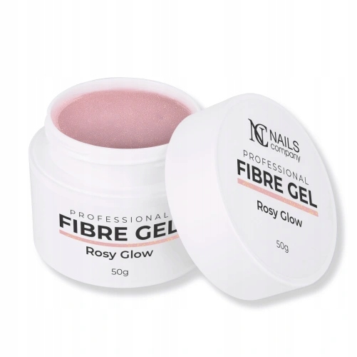 Żel Budujący Do Paznokci Fibre Gel Rosy Glow Róż