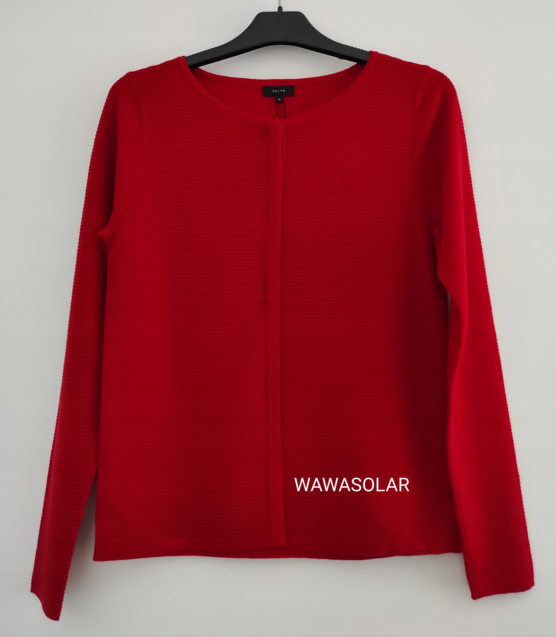 

Wawasolar Sweter Kardigan czerwony Xs 34