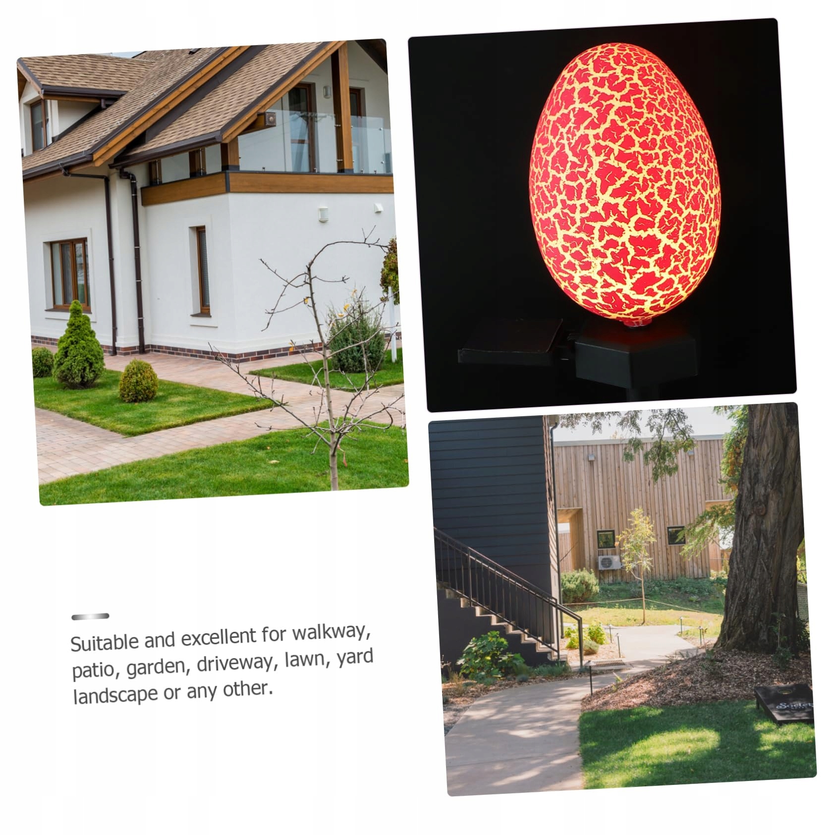 KISANGEL Lampa Solarna Ogrodowa Dekoracja Wielkanocna — miniatura 2