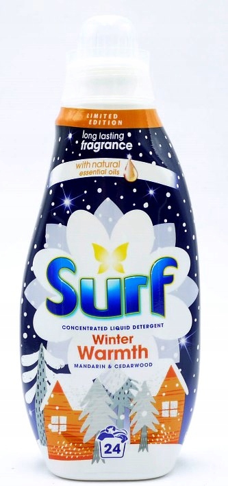 

Surf Winter Warmth Płyn do prania mandarin Uk New