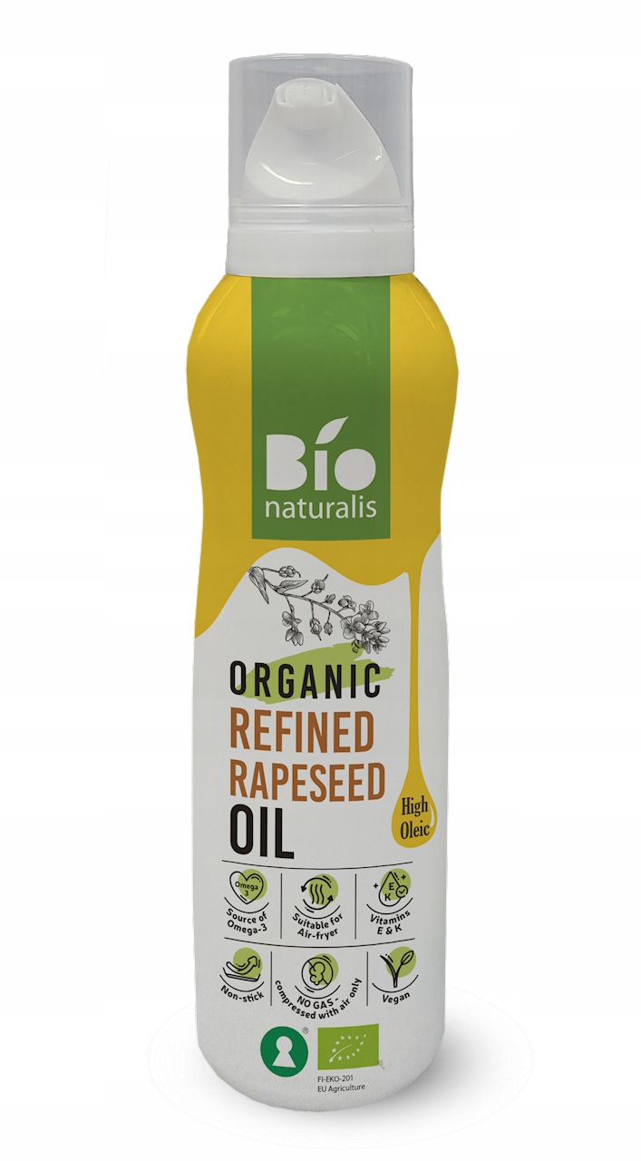 Řepkový Olej (sprej) Lisovaný Za Studena OMEGA-3 Bio 200 ml Ekko...