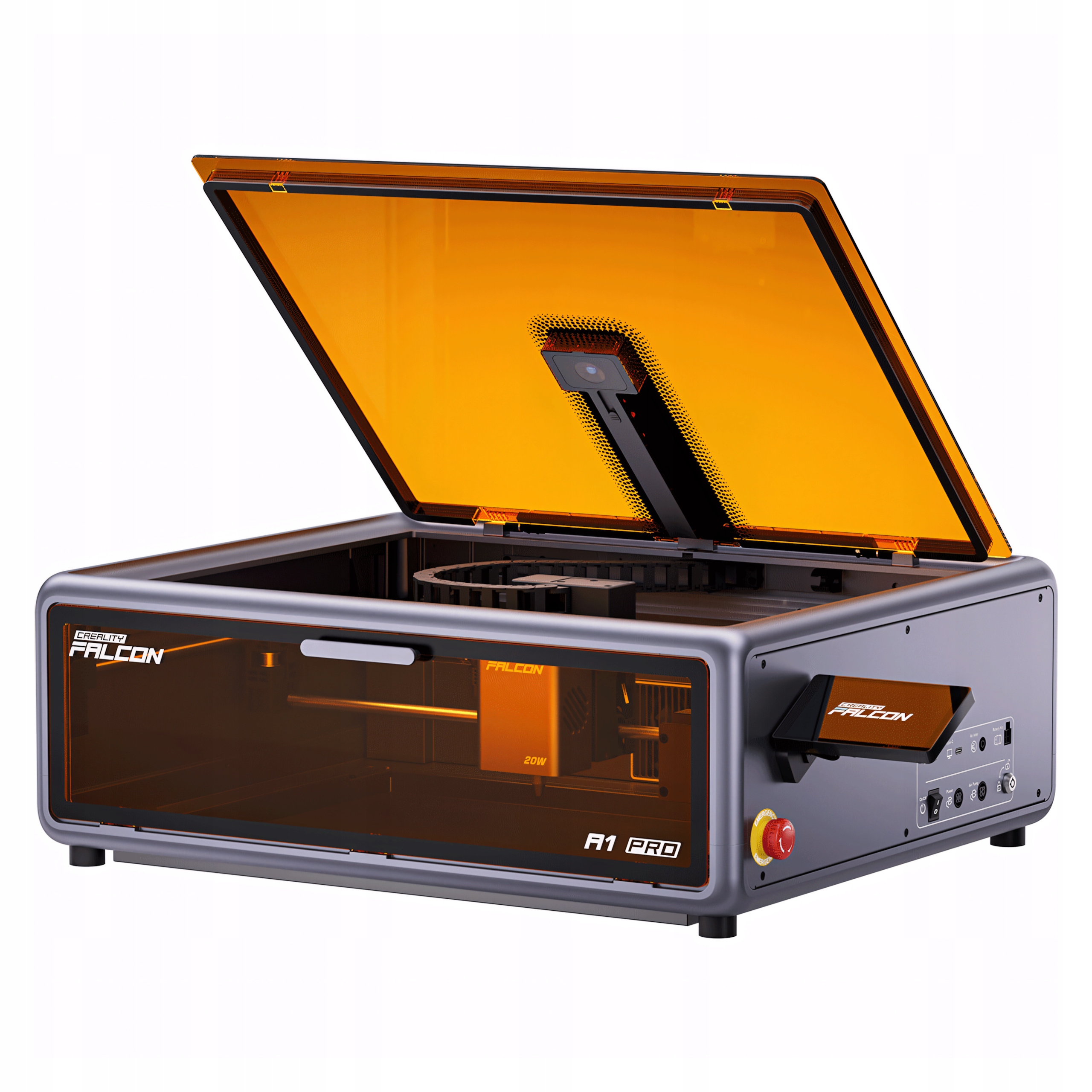 Creality Falcon A1 Pro 20W laserová gravírovacia píla na drevo a kov