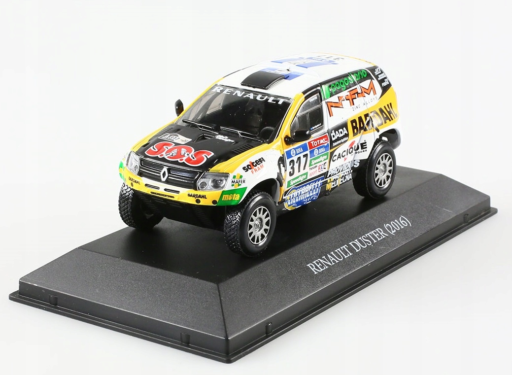 Renault Duster, E. Spataro B. Lozada, Dakar 2016, #317