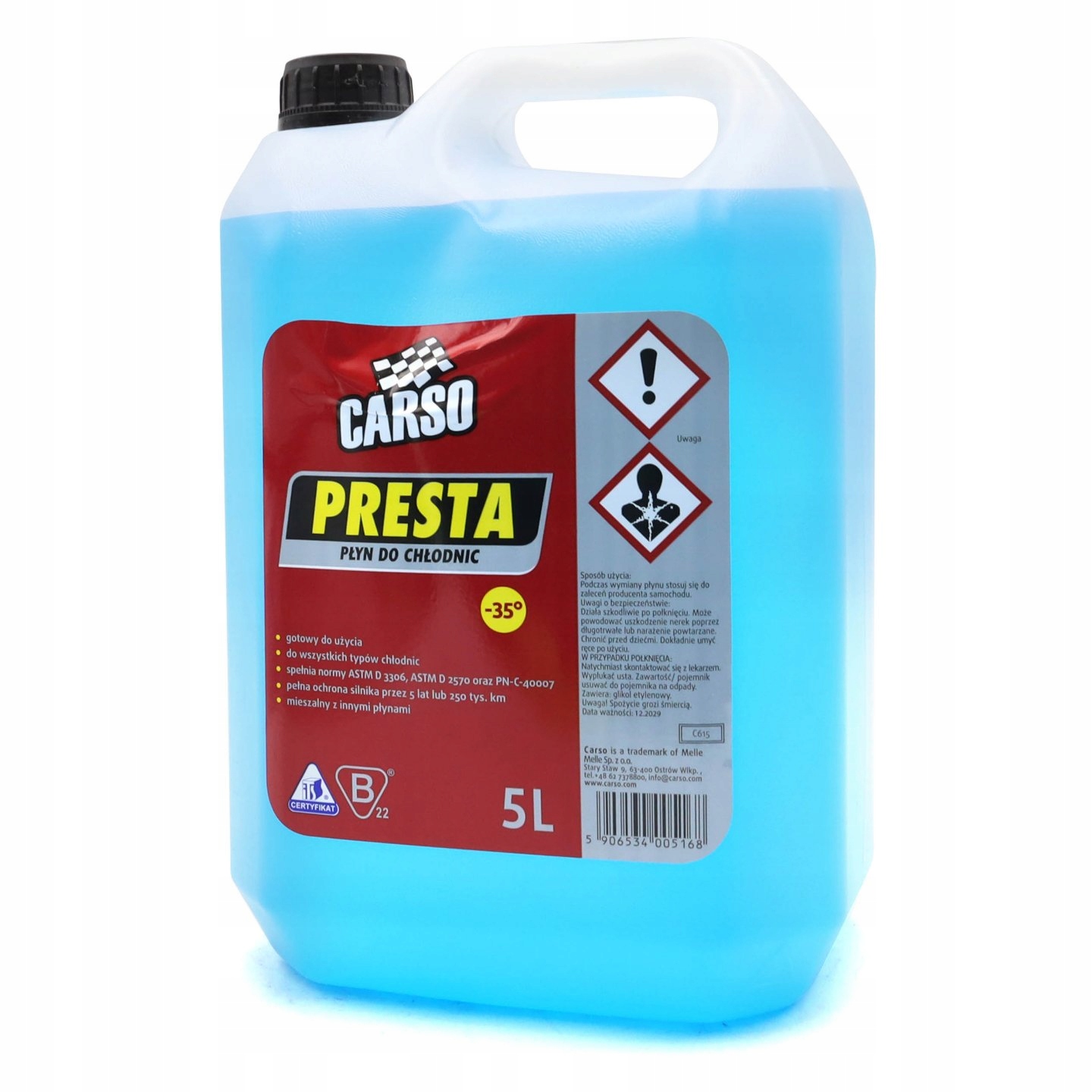 

K2 Carso Presta Płyn do Chłodnic 5L