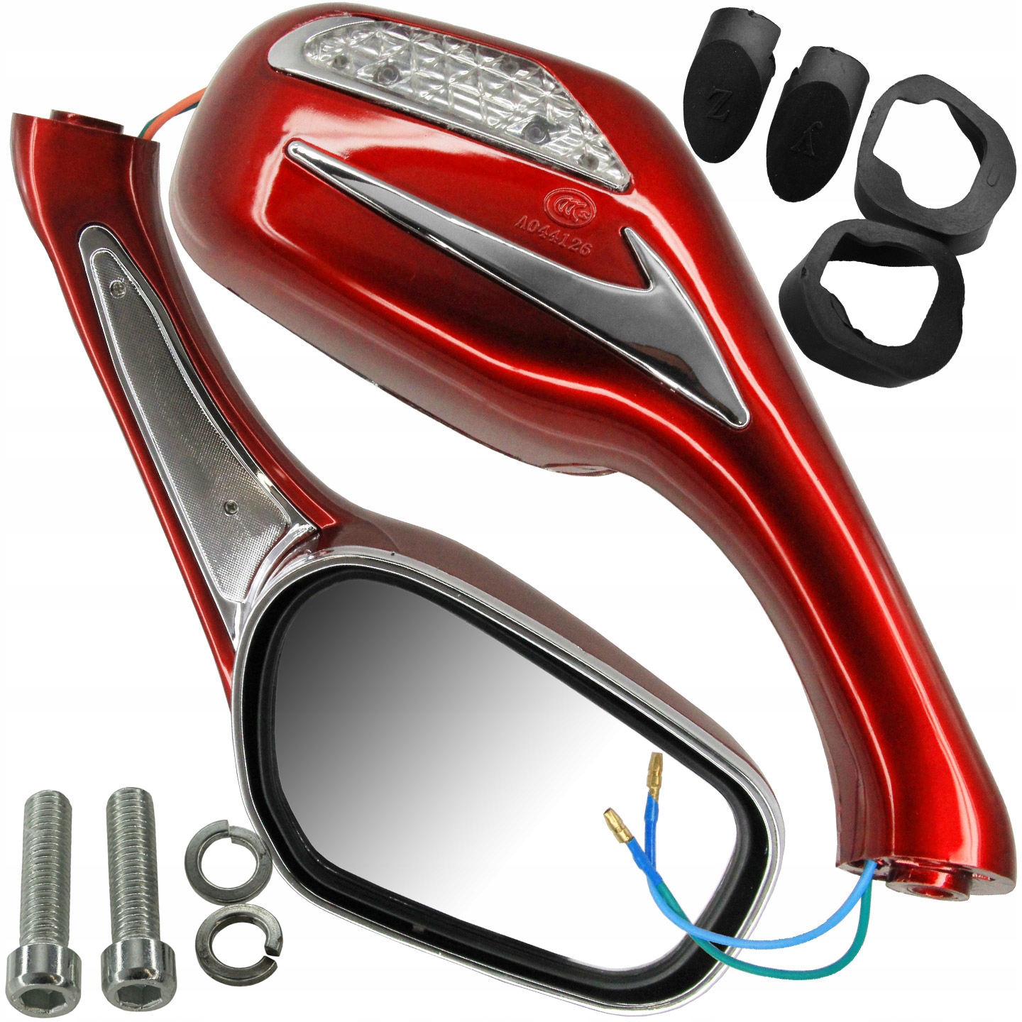 

Lusterka Kierunkowskazy Led Skuter Zipp Gwint M8