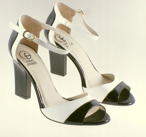 Fabio Fabrizi 693 Čelovka Bílo-černá Vel 37