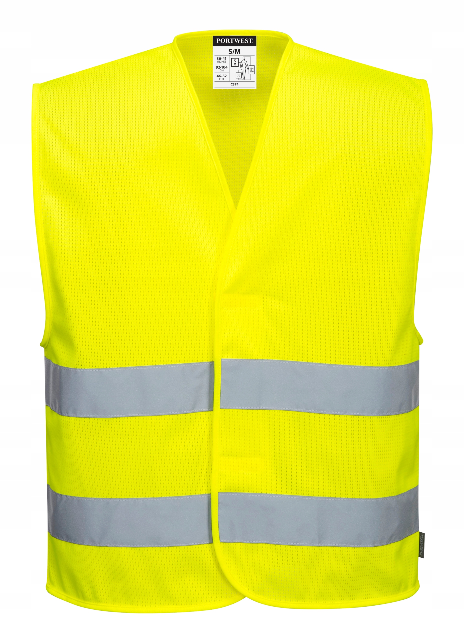 

Kamizelka ostrzegawcza Portwest C374 Yer r. S/m