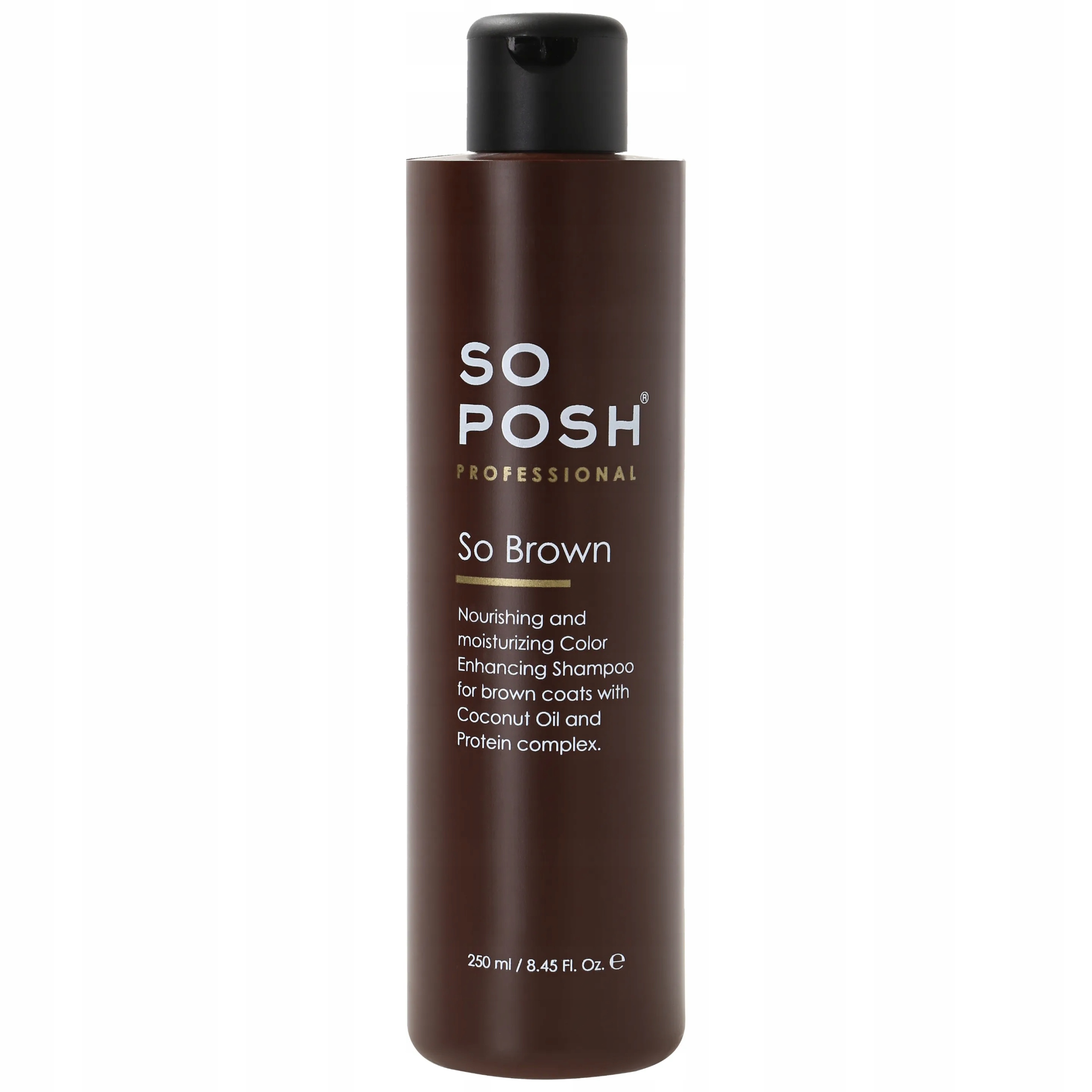 So Posh So Brown szampon podkreślający brązowy kolor sierści 250ml