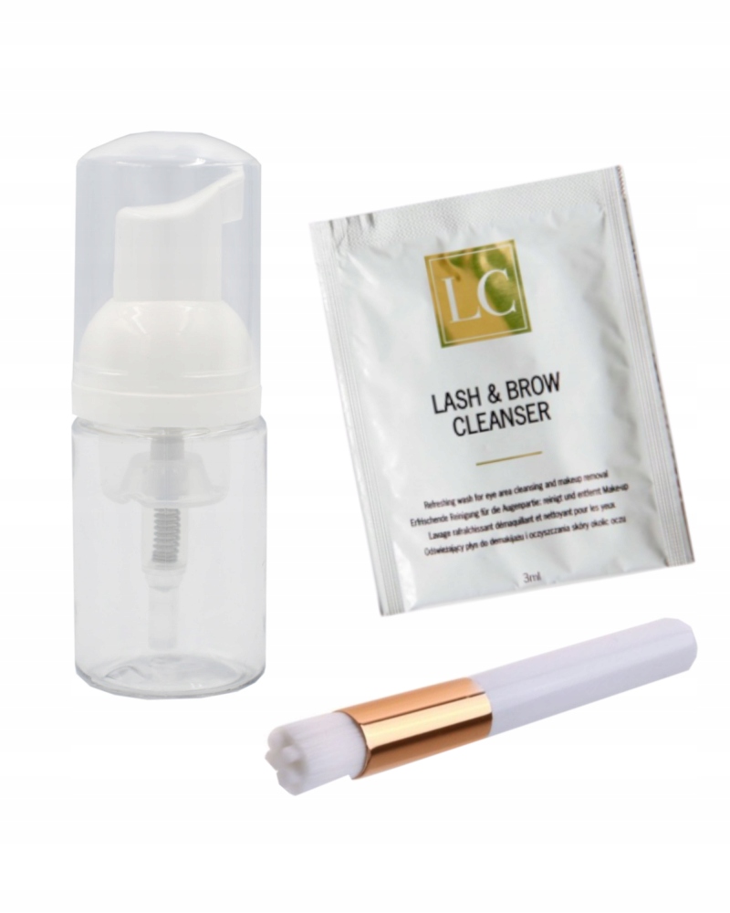 

Pojemnik Pianotwórczy 30ml+SZAMPON Lc+pędzel
