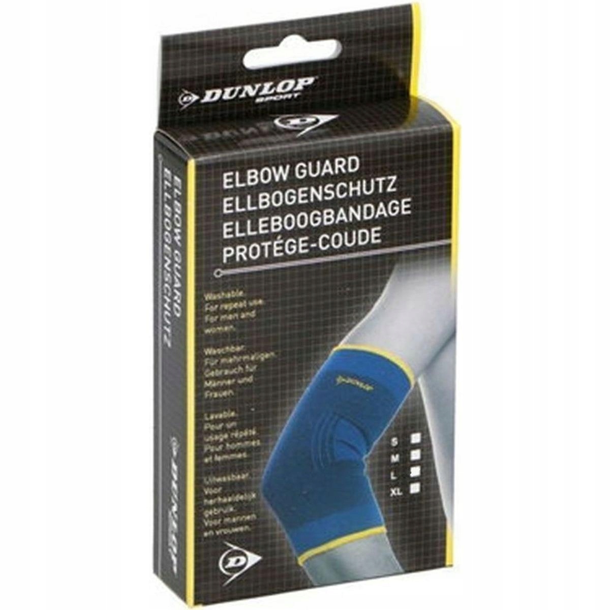 Ściągacz rehabilitacyjny łokcia opaska stabilizator Dunlop knee rozmiar M
