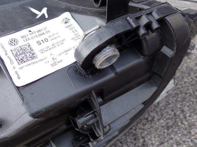 VW GOLF VII FULL LED LIFT 17- reflektor left light left