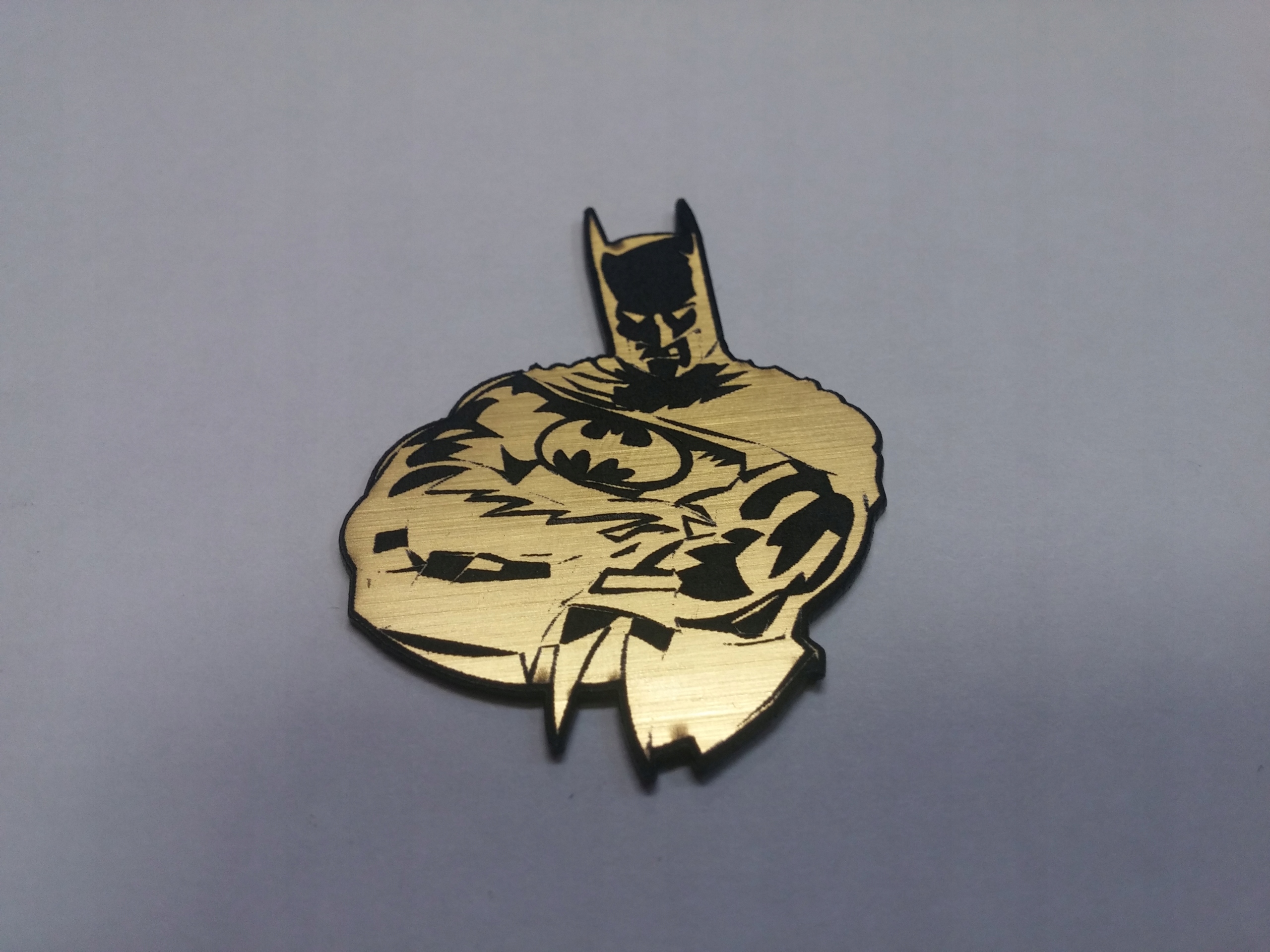 

Batman naklejka emblemat 33 x 43 mm * Złota