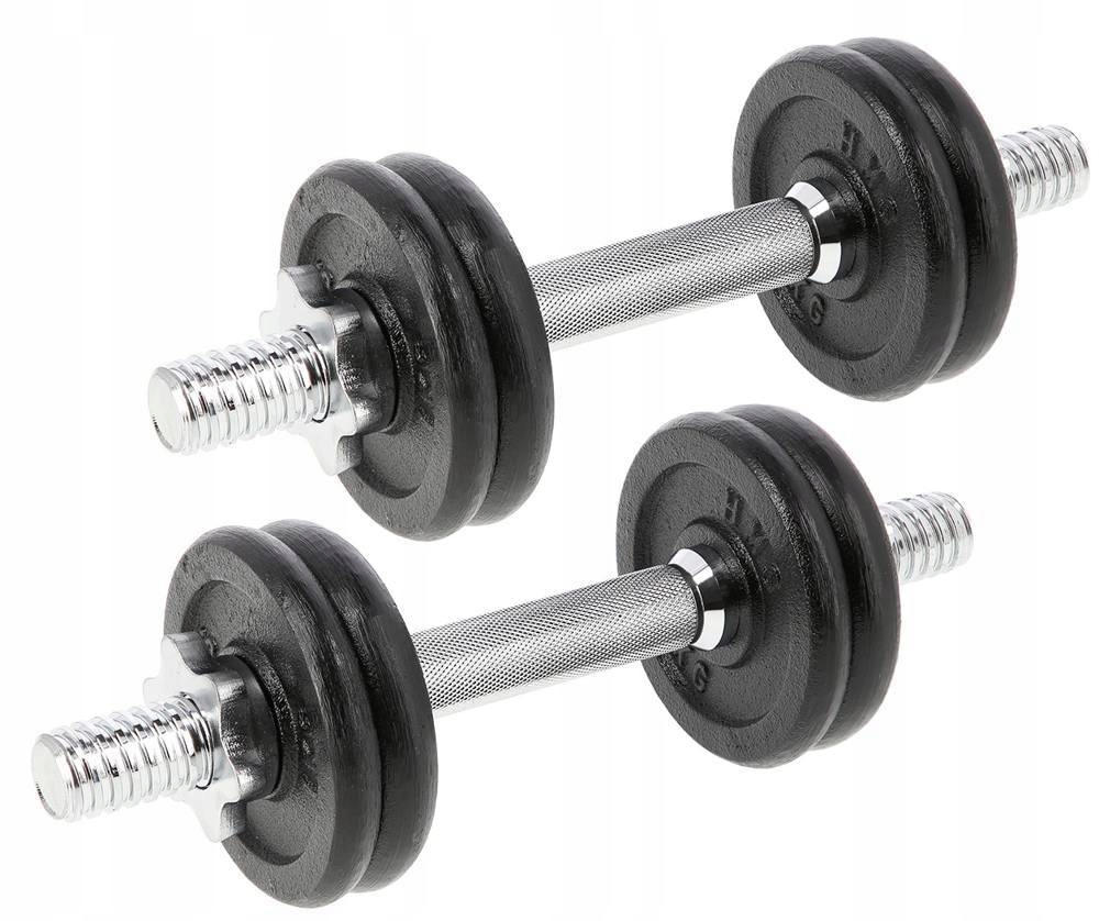 HMS Sztangielki Z Gwintem Hantle Regulowane 2x7 kg