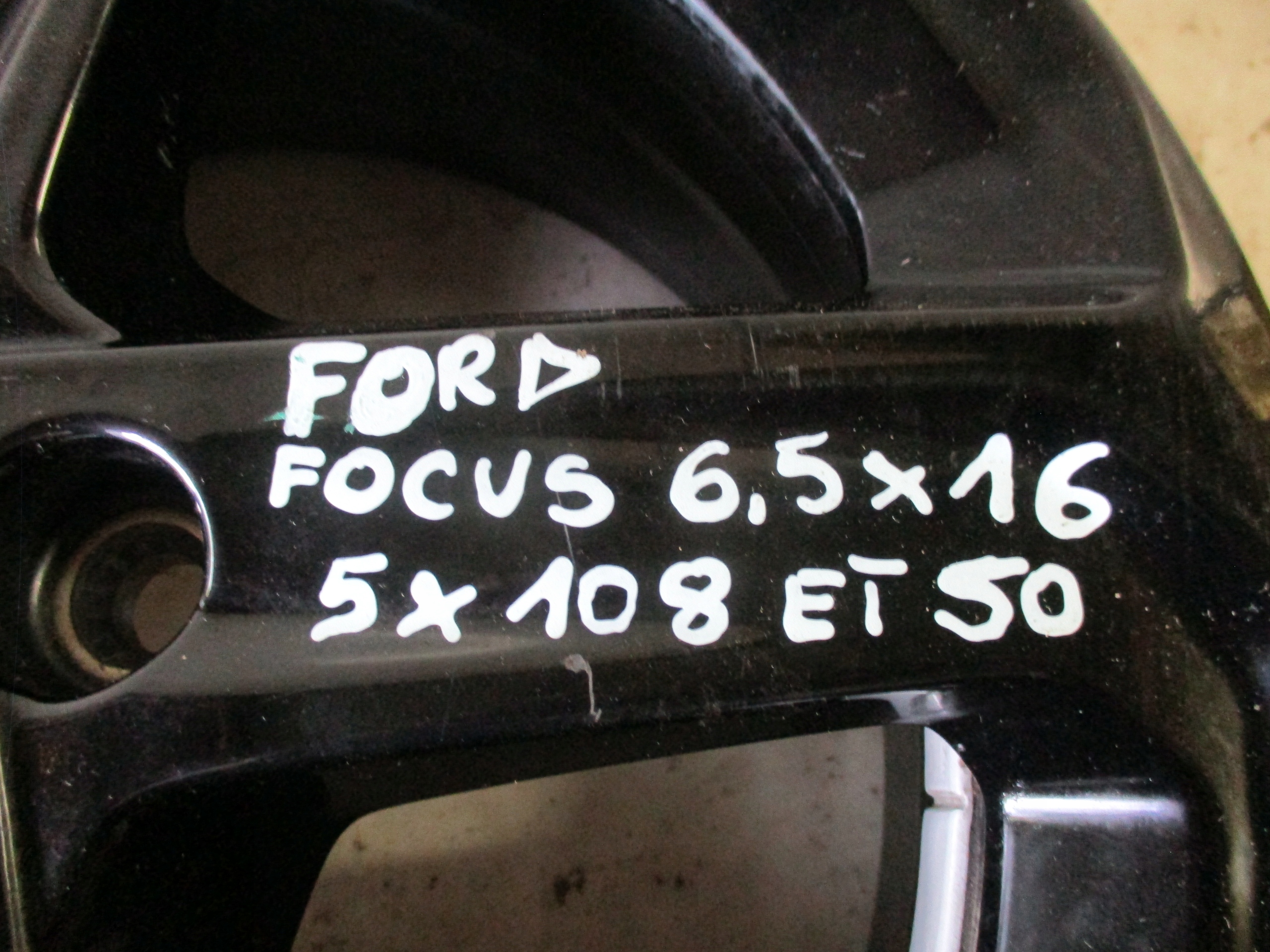disk hliníkový Ford Focus 5x108 ET 50 6,5x16
