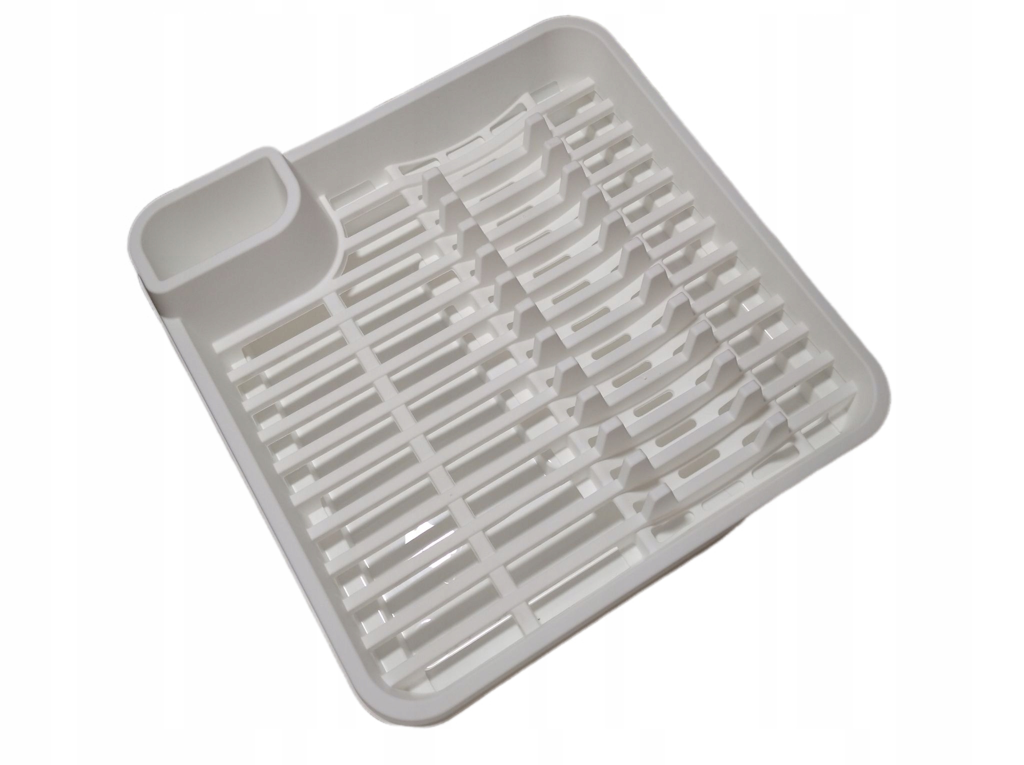 ociekacz suszarka do naczyń duża biała plastik solidna polska 39x39