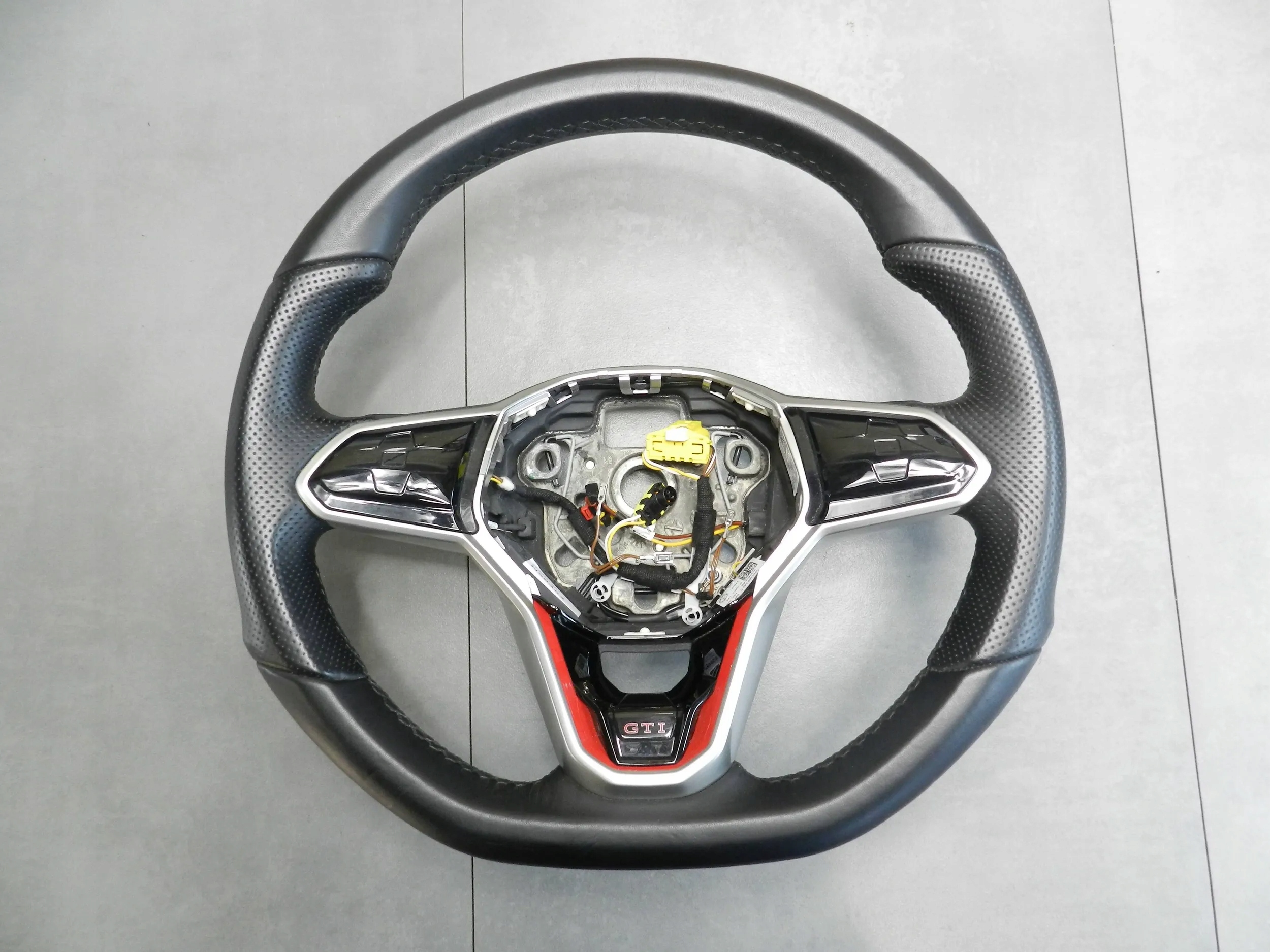 VW Golf VIII GTI steering wheel, leather 5H0959542C