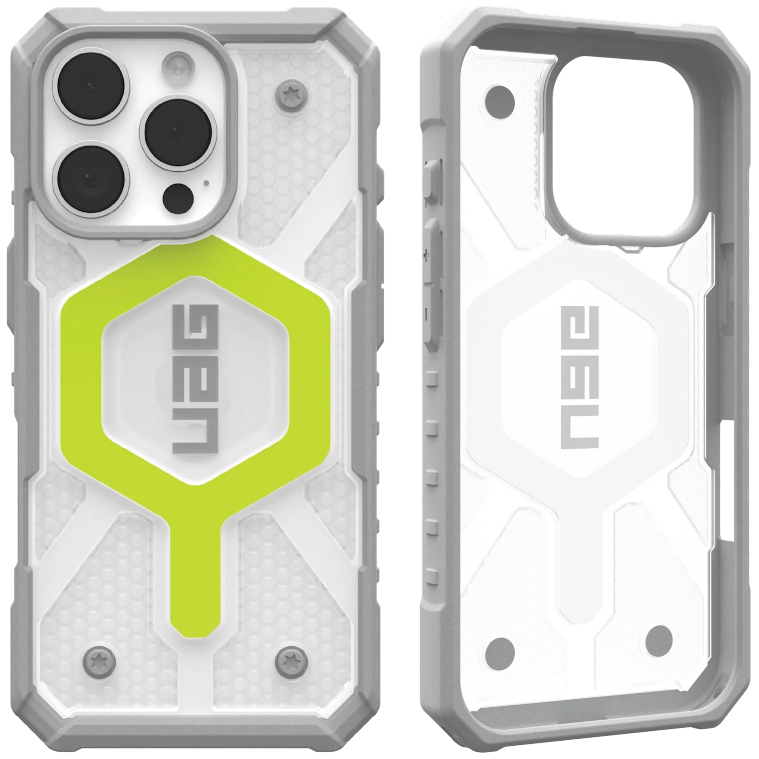 Uag Pathfinder Clear Case Etui Pancerne z MagSafe do iPhone 16 Pro Cover