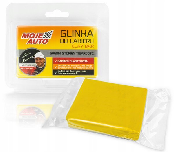 MOJE AUTO - GLINKA DO LAKIERU SZYB FELG 160g