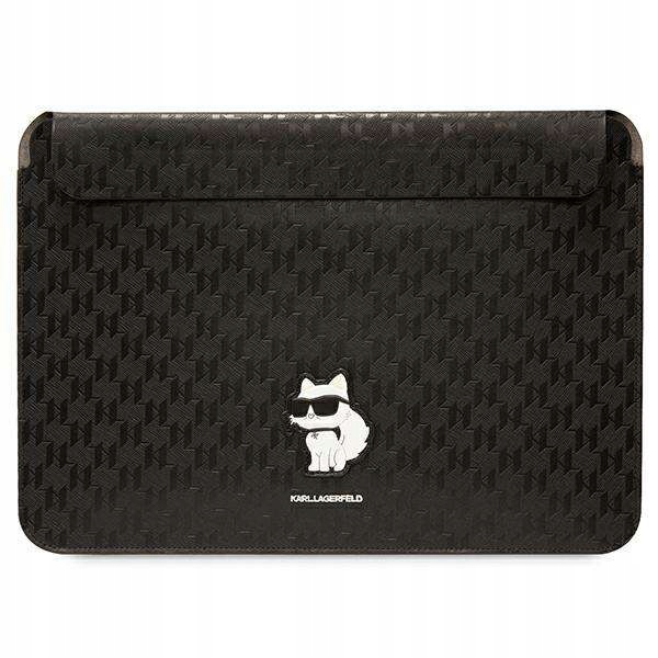 Taška na notebook 14" Karl Lagerfeld Sleeve KLCS14SAKHPCK černá/černá