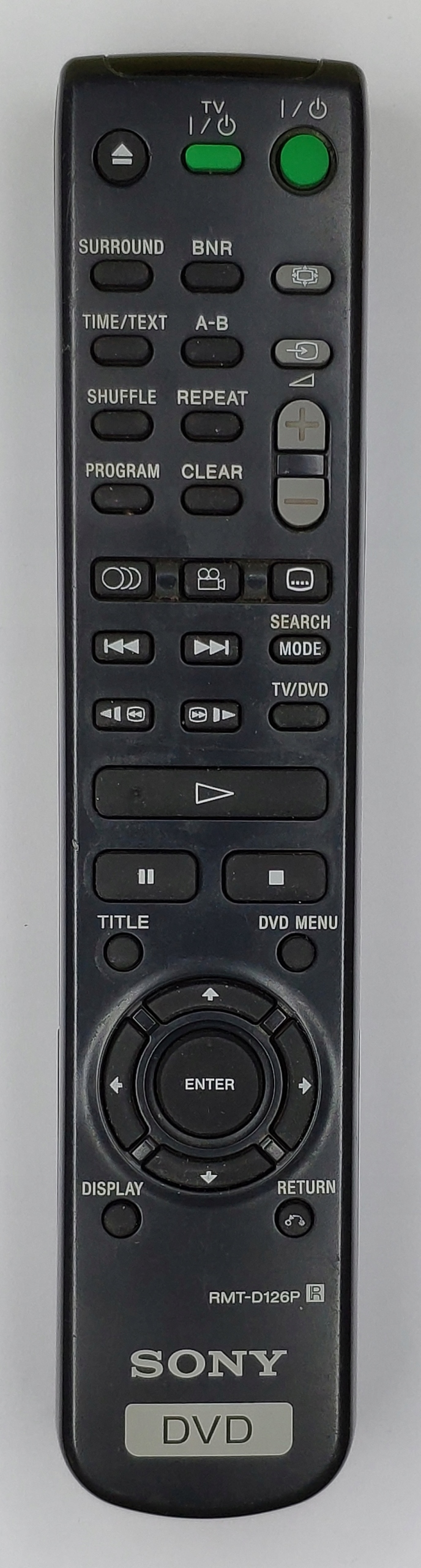 PILOT SONY RMT-D126P DVP-NC600 ORYGINAŁ Kolor czarny