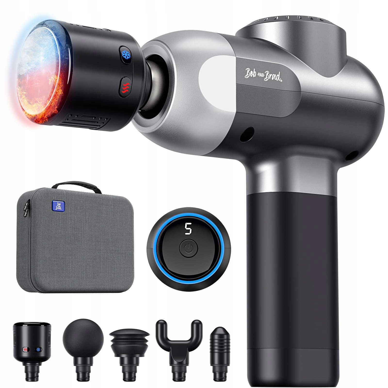 Bob And Brad C2 Pro Masażer z Ciepłem i Zimnem do Domu i Siłowni