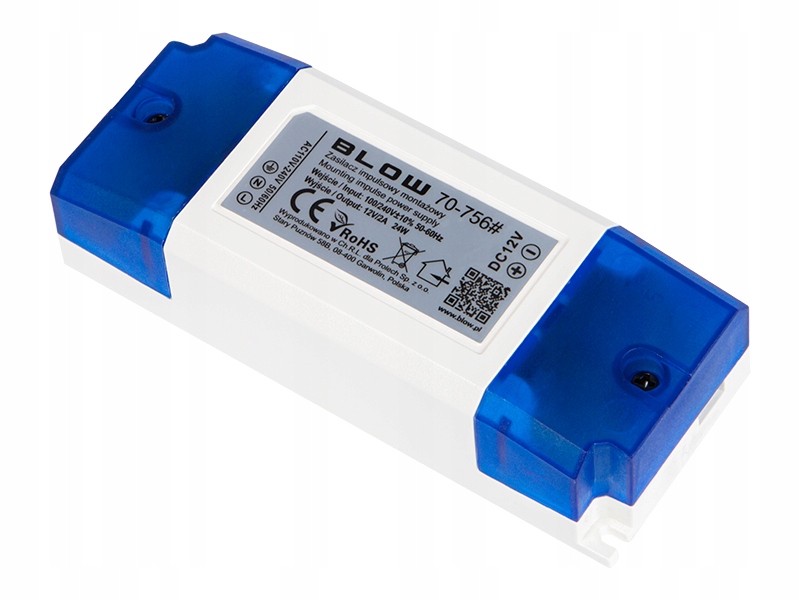 Zasilacz impulsowy montażowy 12V/2A 24W