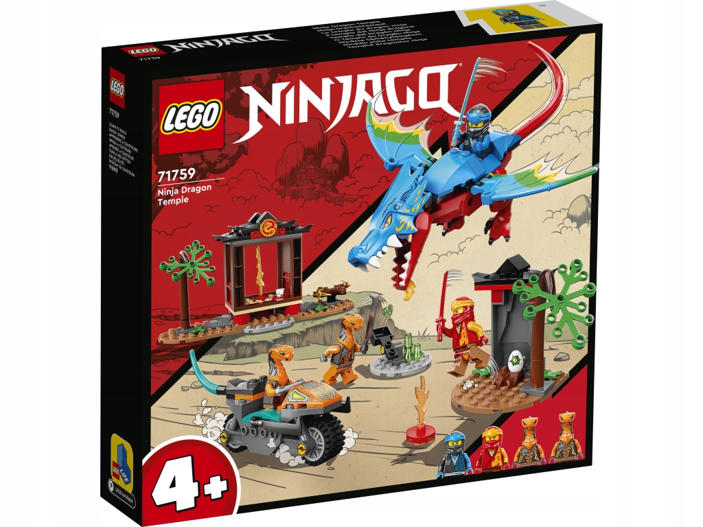 Lego 71759 Ninjago Chrám s drakem nindžů