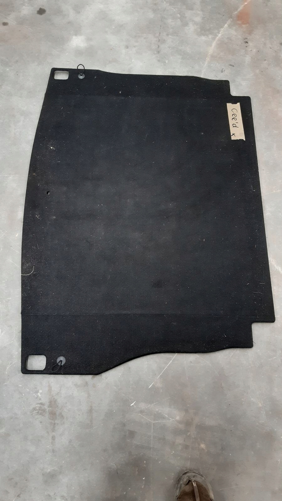 mats floor boot Kia Ceed and 2,0 CRDI HB