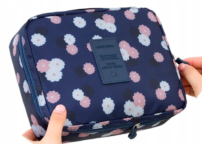 Kuferek kosmetyczka wodoodporna torebka organizer Materiał dominujący syntetyk