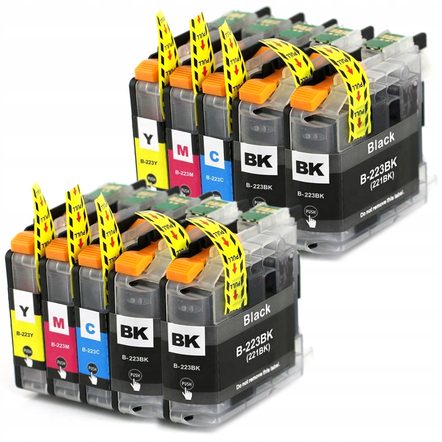

10x Tusz do Brother LC223 XL MFC-J5320DW J5520DW