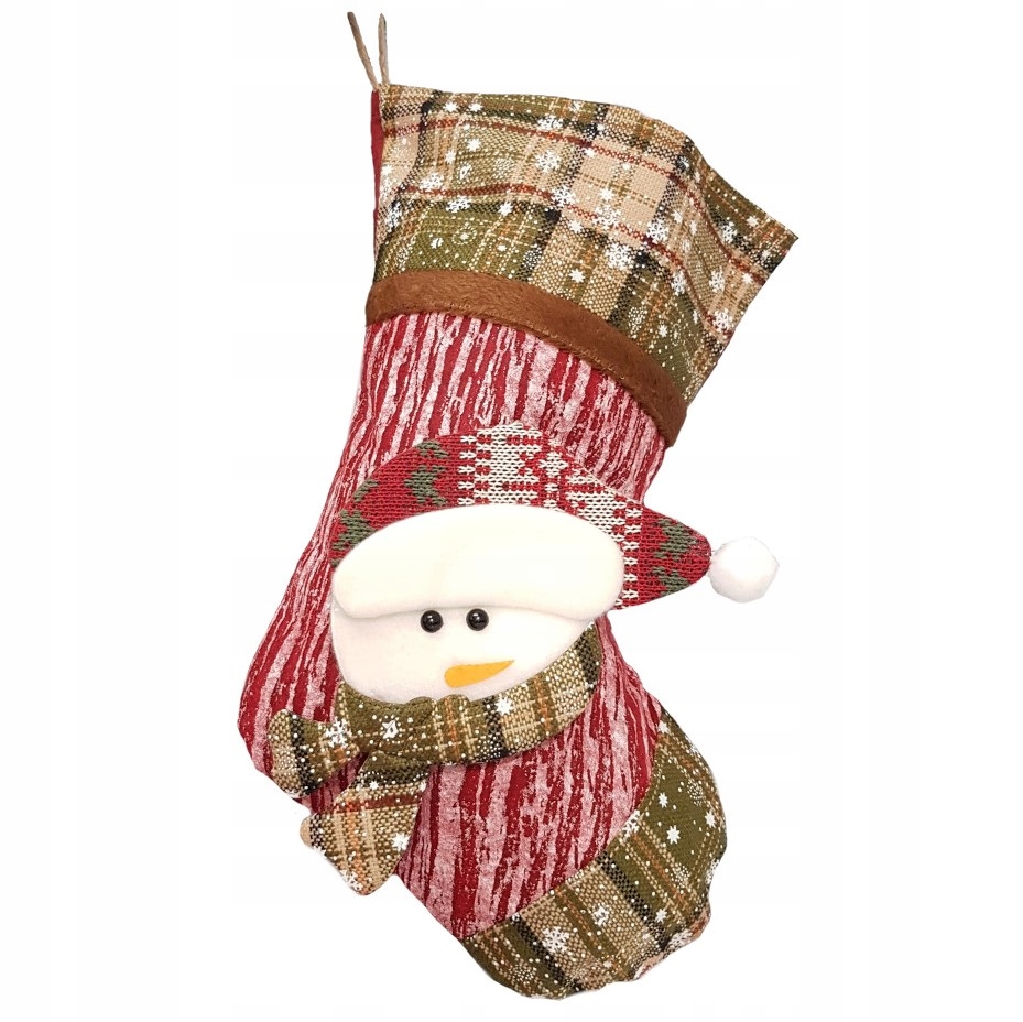 

Skarpeta Na Prezenty Kominek Święta Mikołajki 35cm