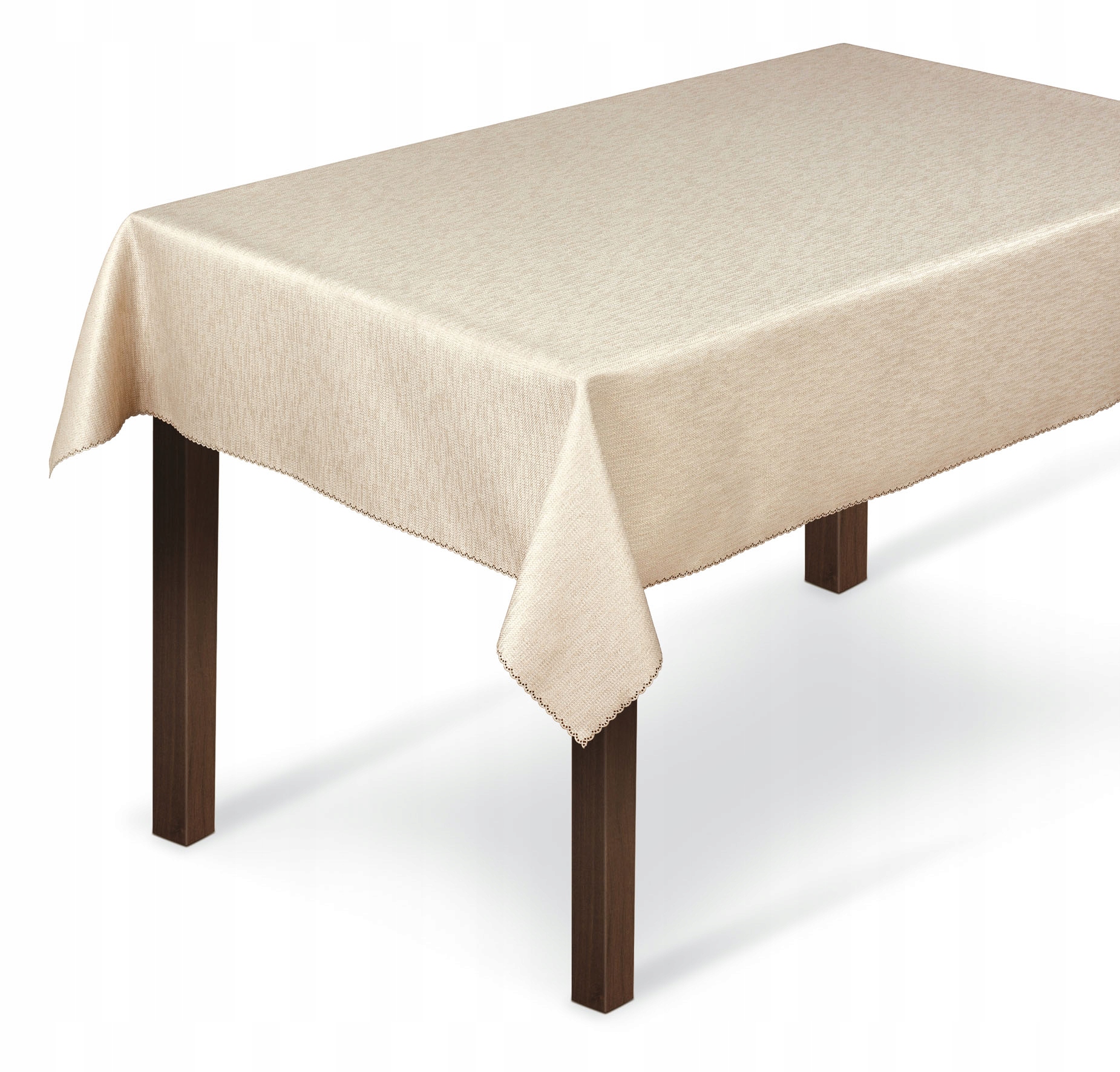 

Obrus plamoodporny prostokątny beż 140x220cm