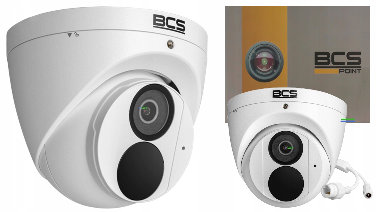 Kamera IP BCS-P-EIP28FWR3-Ai2 / 8Mpx 2,8mm, Mikr