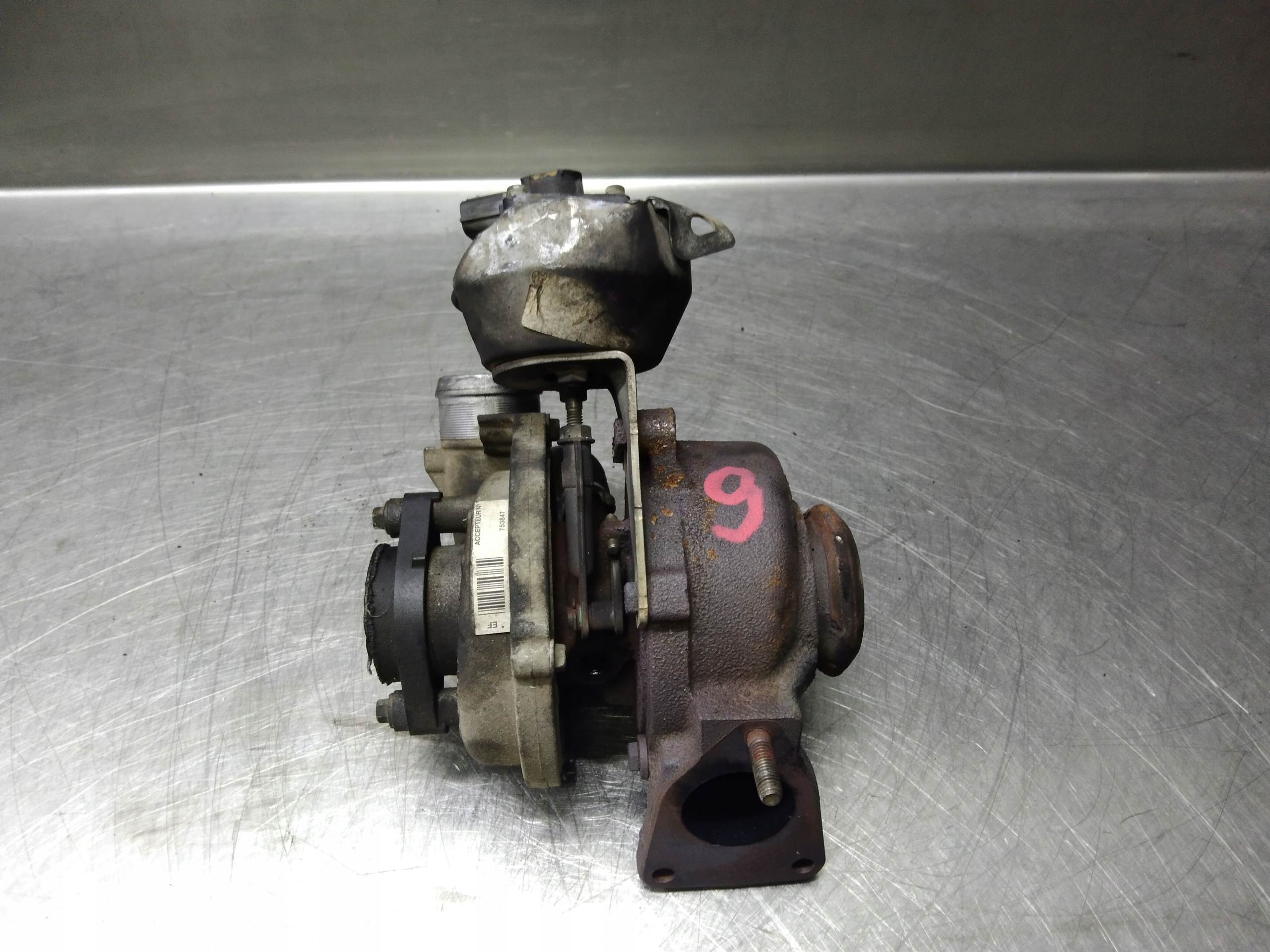 VOLVO PEUGEOT 2.0 HDI ТУРБОКОМПРЕСОР 9654931780