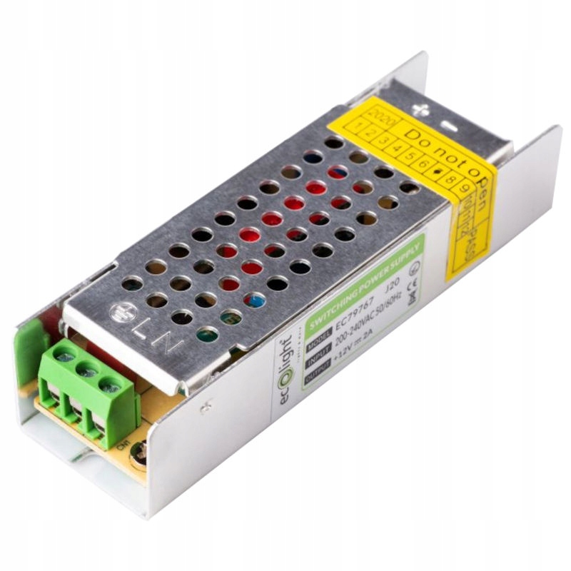 Zasilacz modułowy 12V 25W 2A taśma LED CCTV RTV